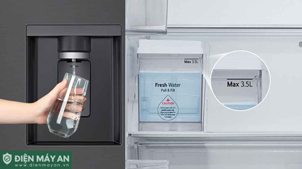 Tủ Lạnh LG Inverter 607 Lít Multi Door F61BMD